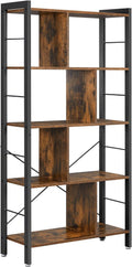 4-Tier Industrial Bookshelf G6385