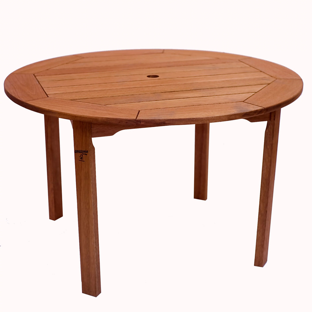 Eucalyptus Wood Outdoor Round Table L627