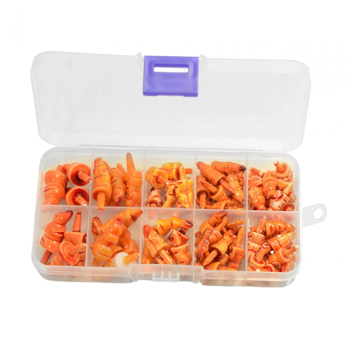 70 Pieces Snowman Noses Mini Toys Making Materials D224691