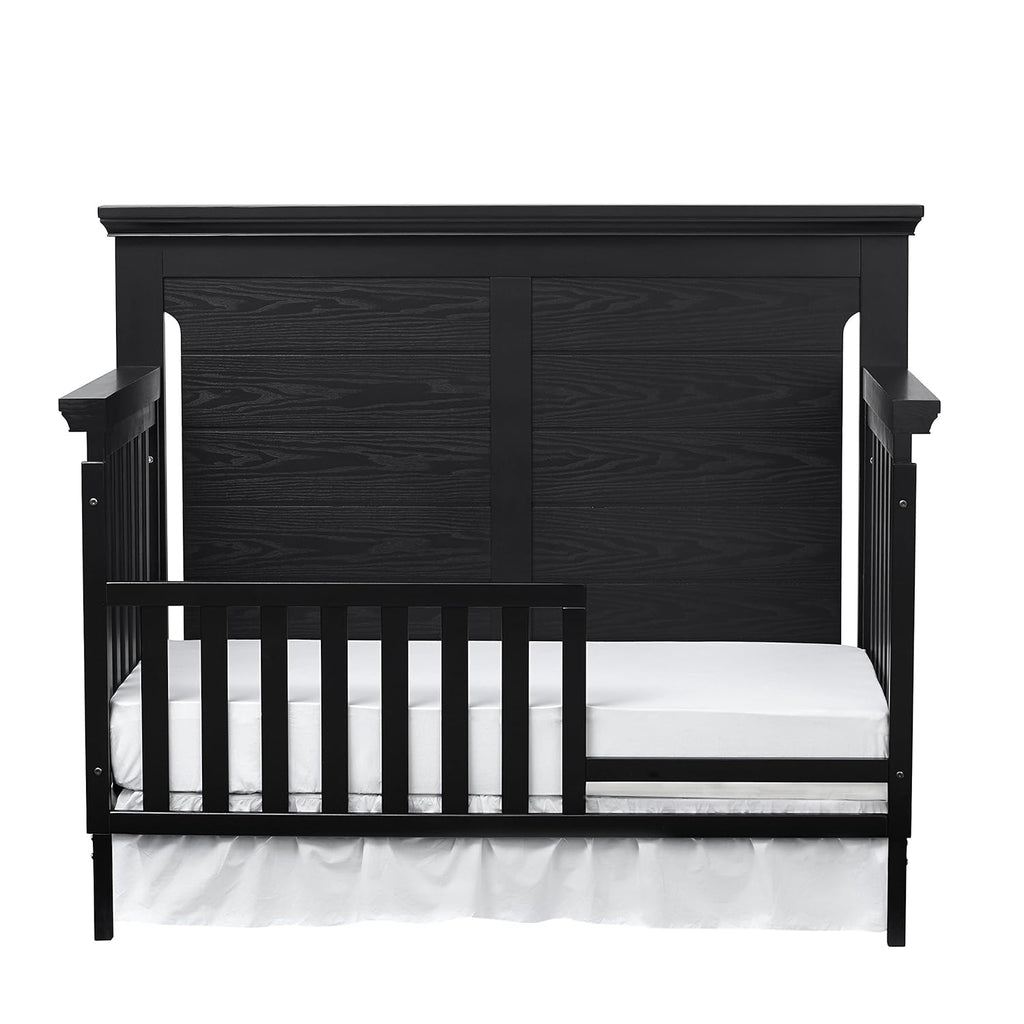4 in 1 Convertible Crib in Classic Heritage Black Finish O2498