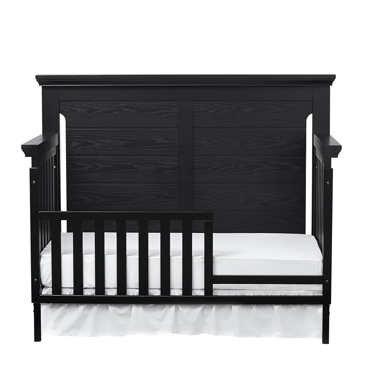 4 in 1 Convertible Crib in Classic Heritage Black Finish O2498