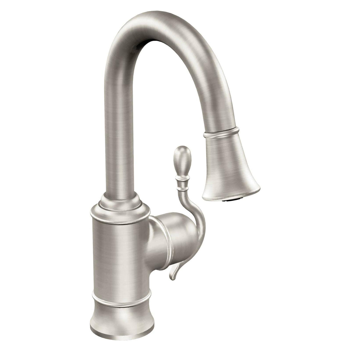 Spot Resist Stainless One-Handle Pulldown Bar Faucet A557632