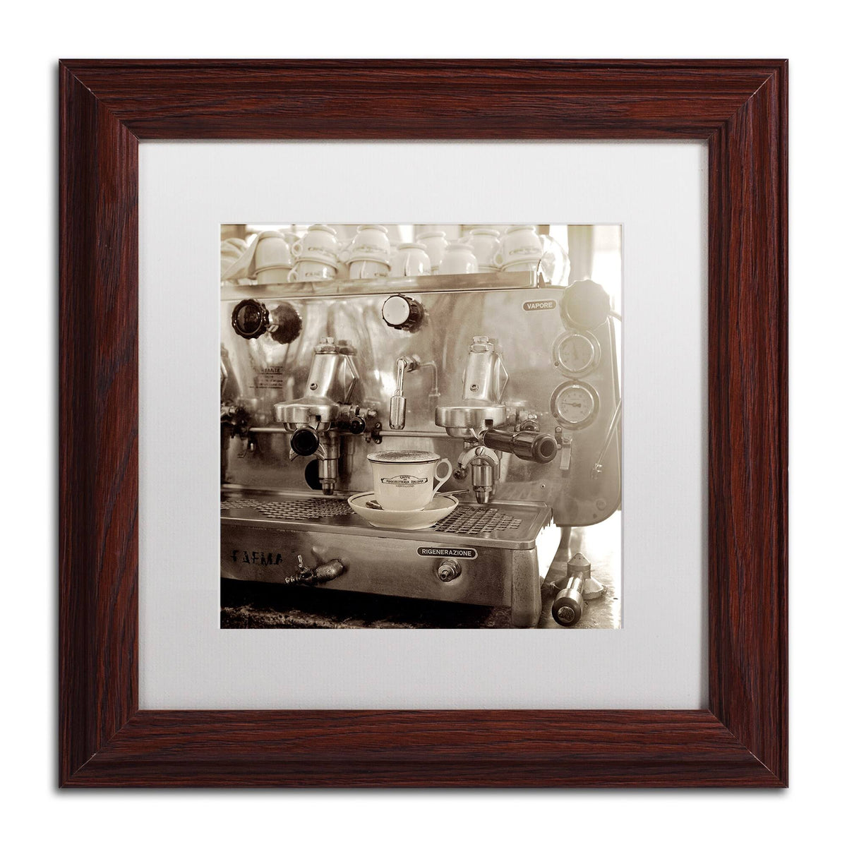 Contemporary Matted Framed Art F505893