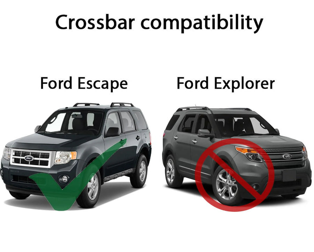 Roof Rack Crossbars Ski Rack Combo V59801