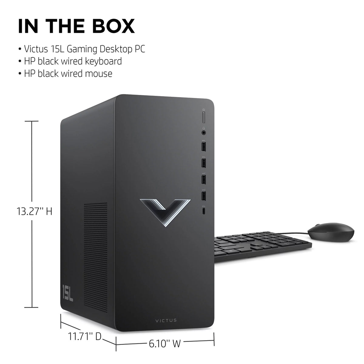 Gaming Desktop PC, AMD Ryzen 5 5600G, 8GB RAM, 512GB SSD A8156