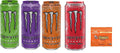 Zero Ultra Variety 16 ounce Pack of 16 Energy Drink and Stinger Chews E669