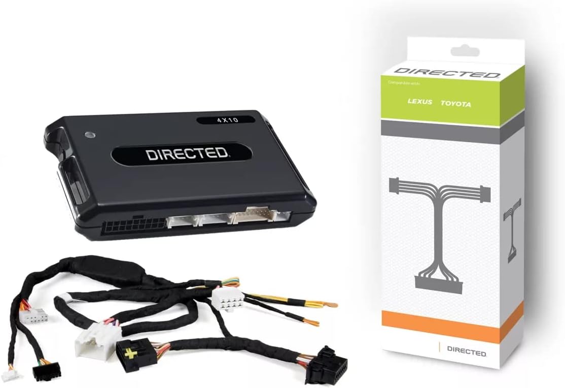 Plug & Play Remote Starter with T-Harness Compatible with Select Toyota H Key Type Pack of 2 N6552
