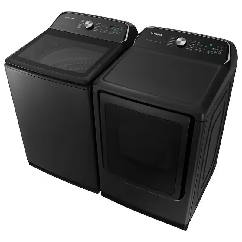 5.4 cu.ft. Smart Top Load Washer with Agitator in Brushed Black M1855