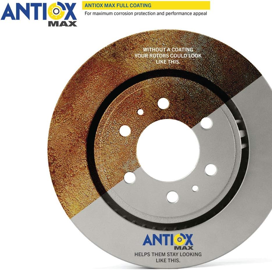Front Brake Rotors & Ceramic Pads Kit for 2000 Toyota Celica F673