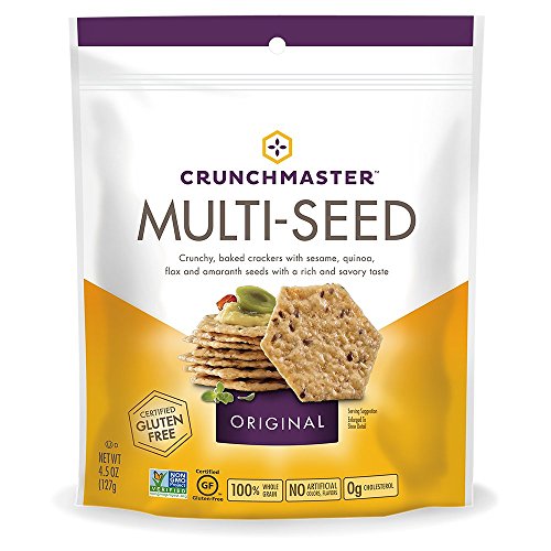 Multi-Seed Crackers, Original, 4.5 oz. D10238