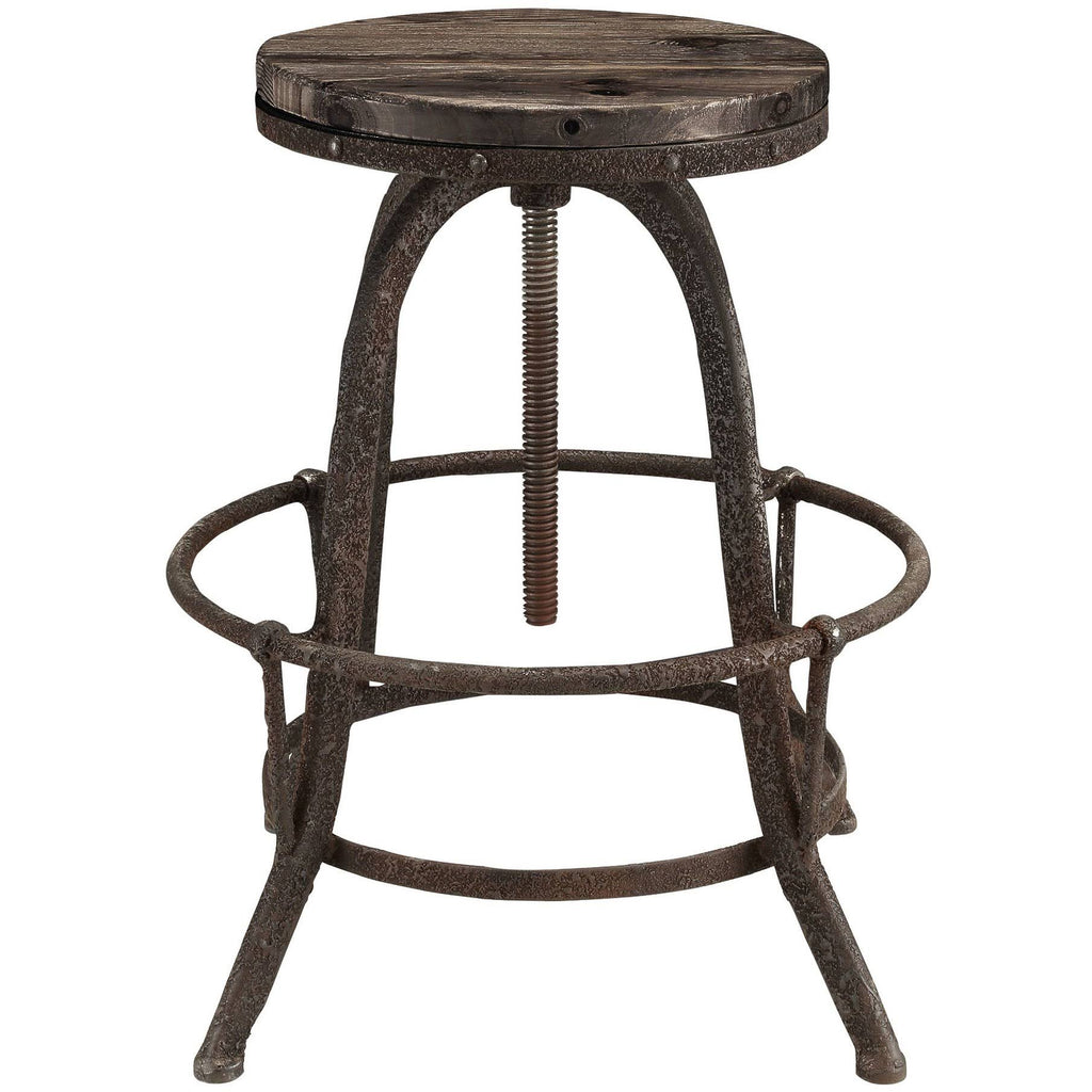 Brown Bar Stool Set of 4 Y8626
