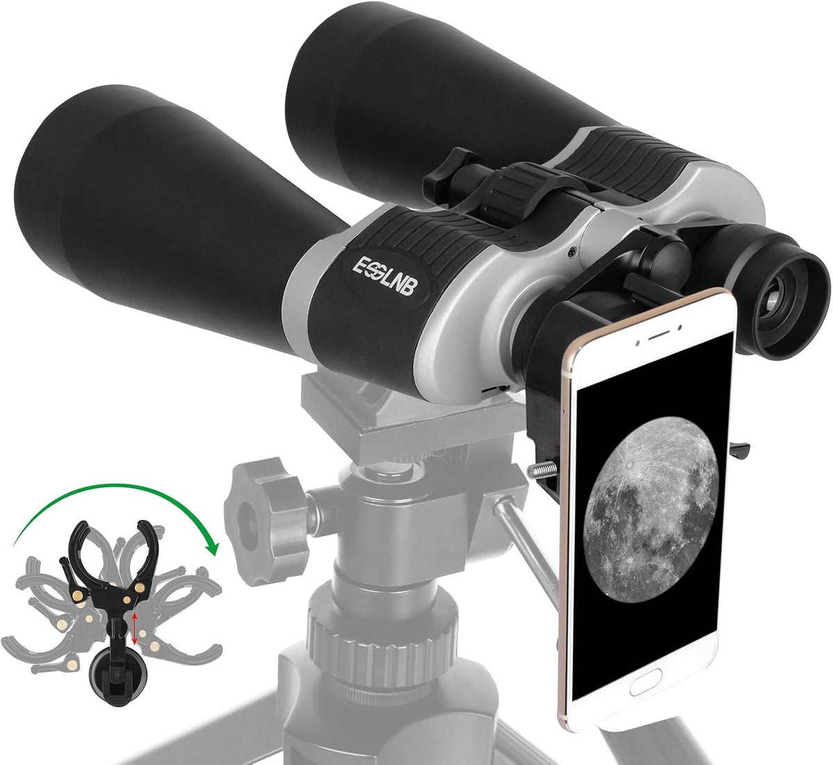 13-39X70 Zoom Binoculars with Tripod Adapter and Case E787543