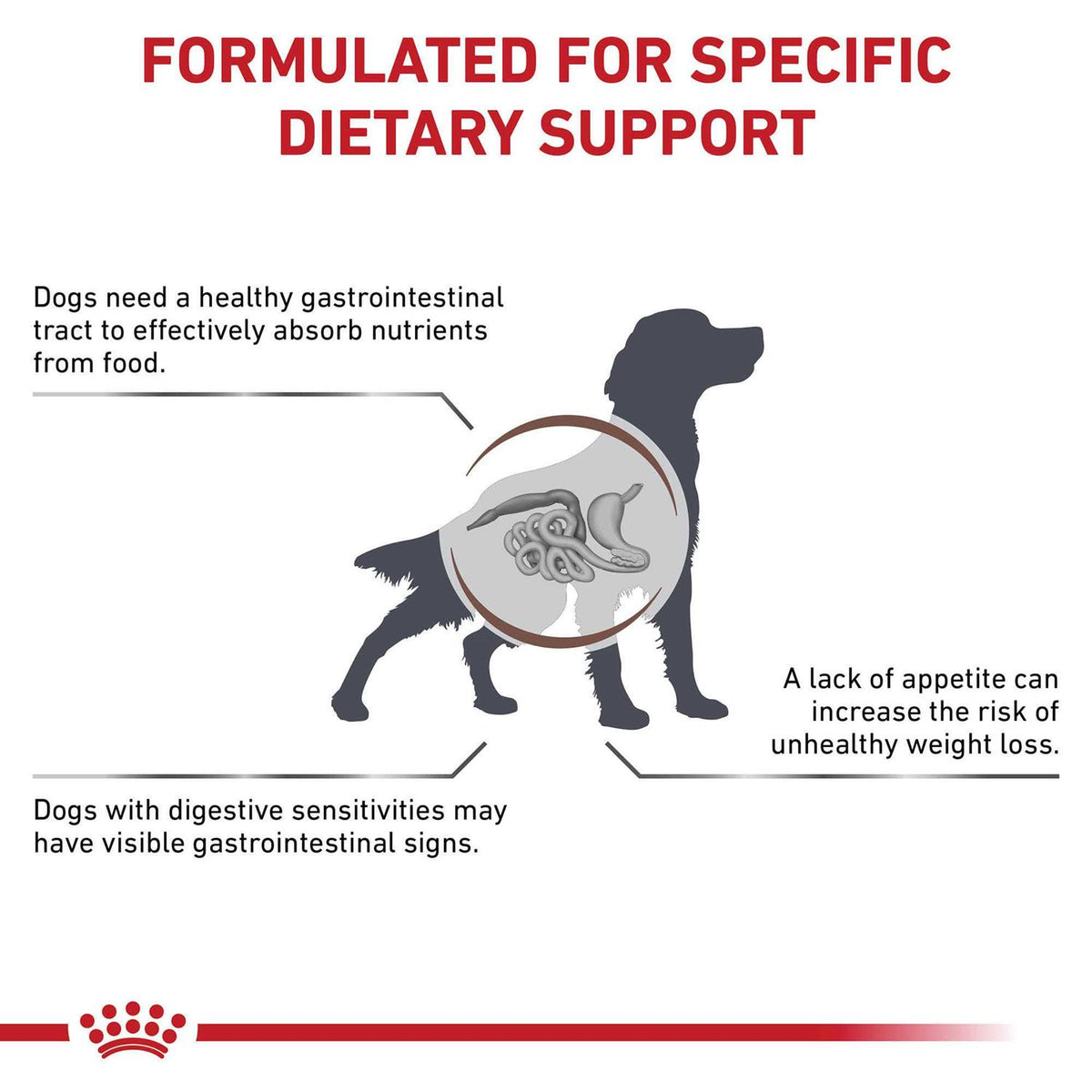 Veterinary Diet Canine Gastrointestinal Dry Dog Food U33922