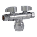 0.5 in. x 0.375 x 0.375 Dual Stop Valve T6270