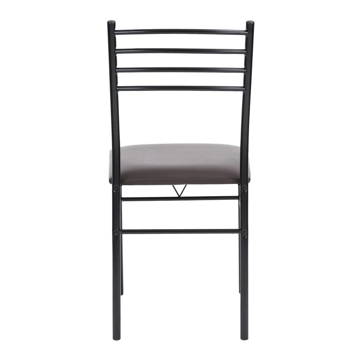 5pc Wood Metal Dining Set Table And 4 Chairs U240