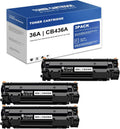 3 Pack Black Toner Cartridge for M1522n M1523nf M1120 MFP P1505 P1505n Printer T9704