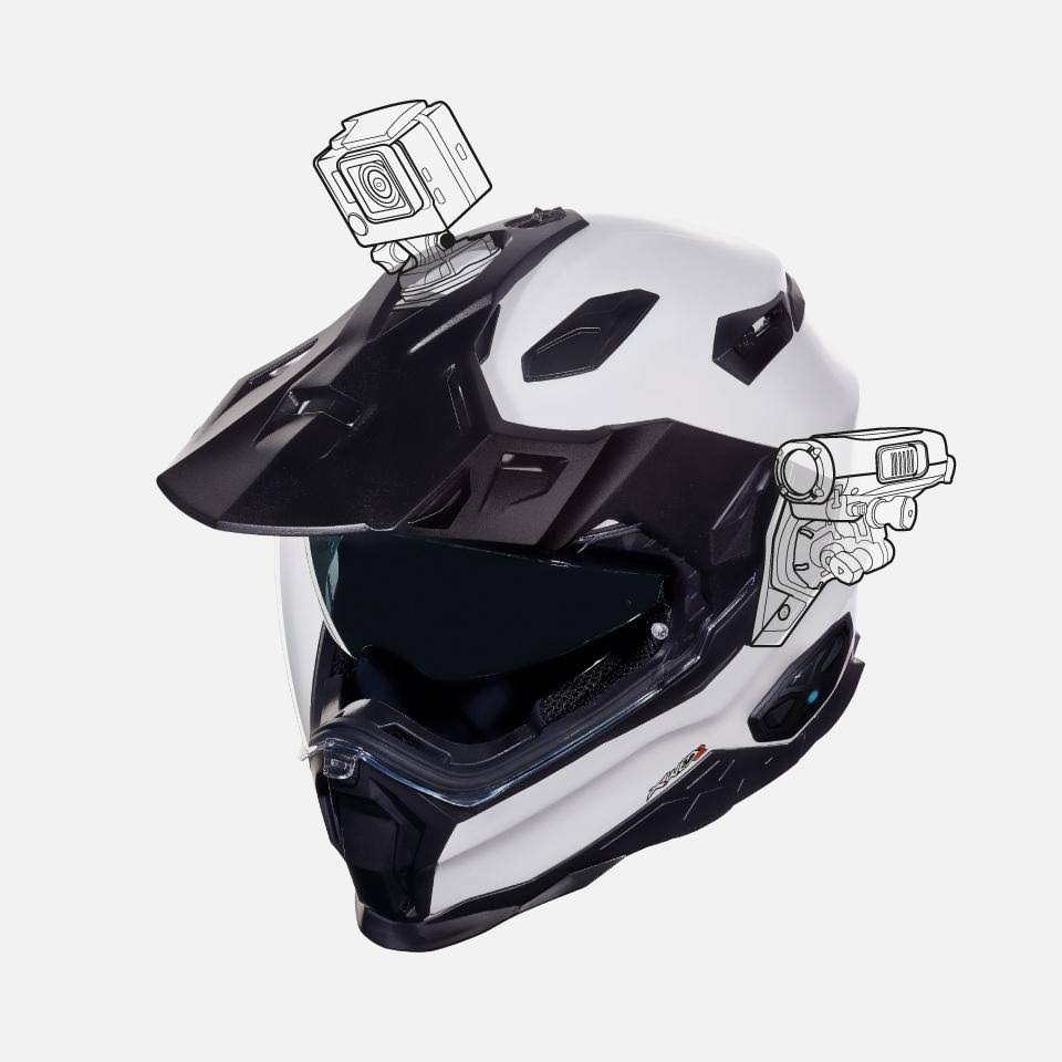 Black-Red-Blue Helmet Size 2XL C70751