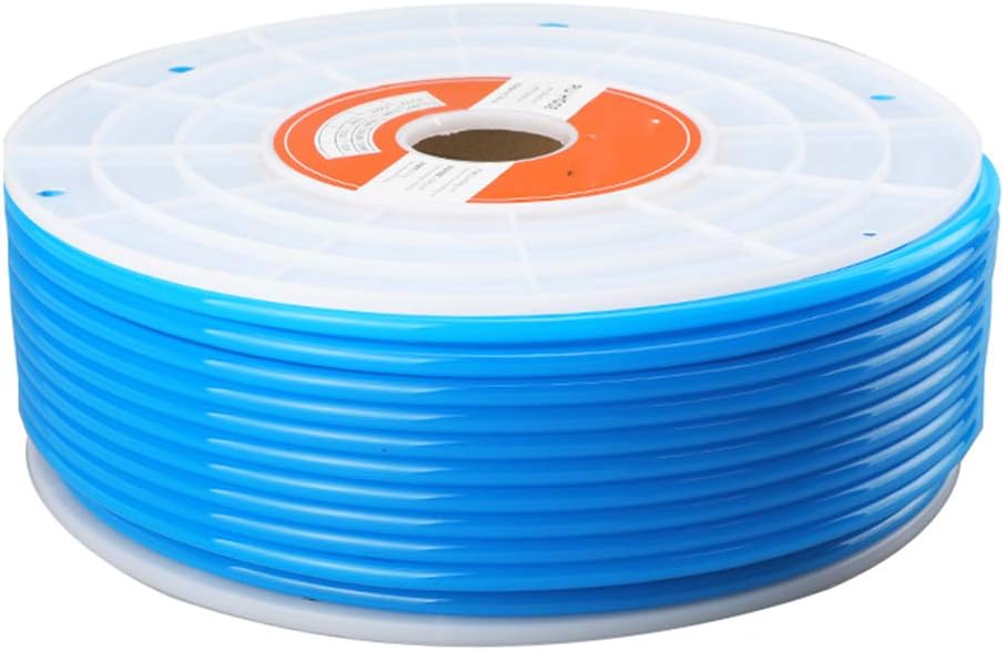 8mm x 5mm Orange 291ft PU Air Hose Tube Pack of 2 R244