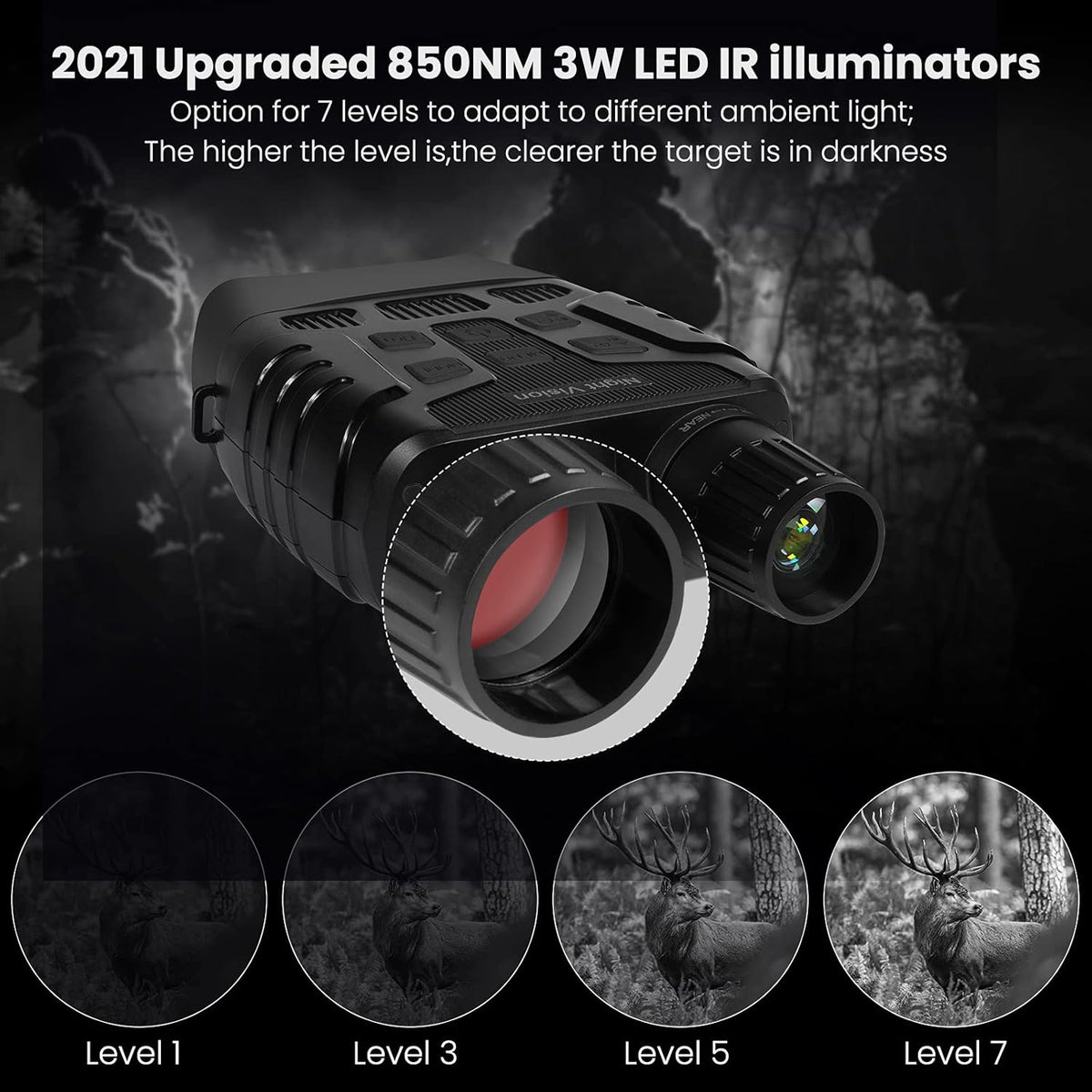 Night Vision Digital Infrared Binoculars with 32G Memory Card C200484