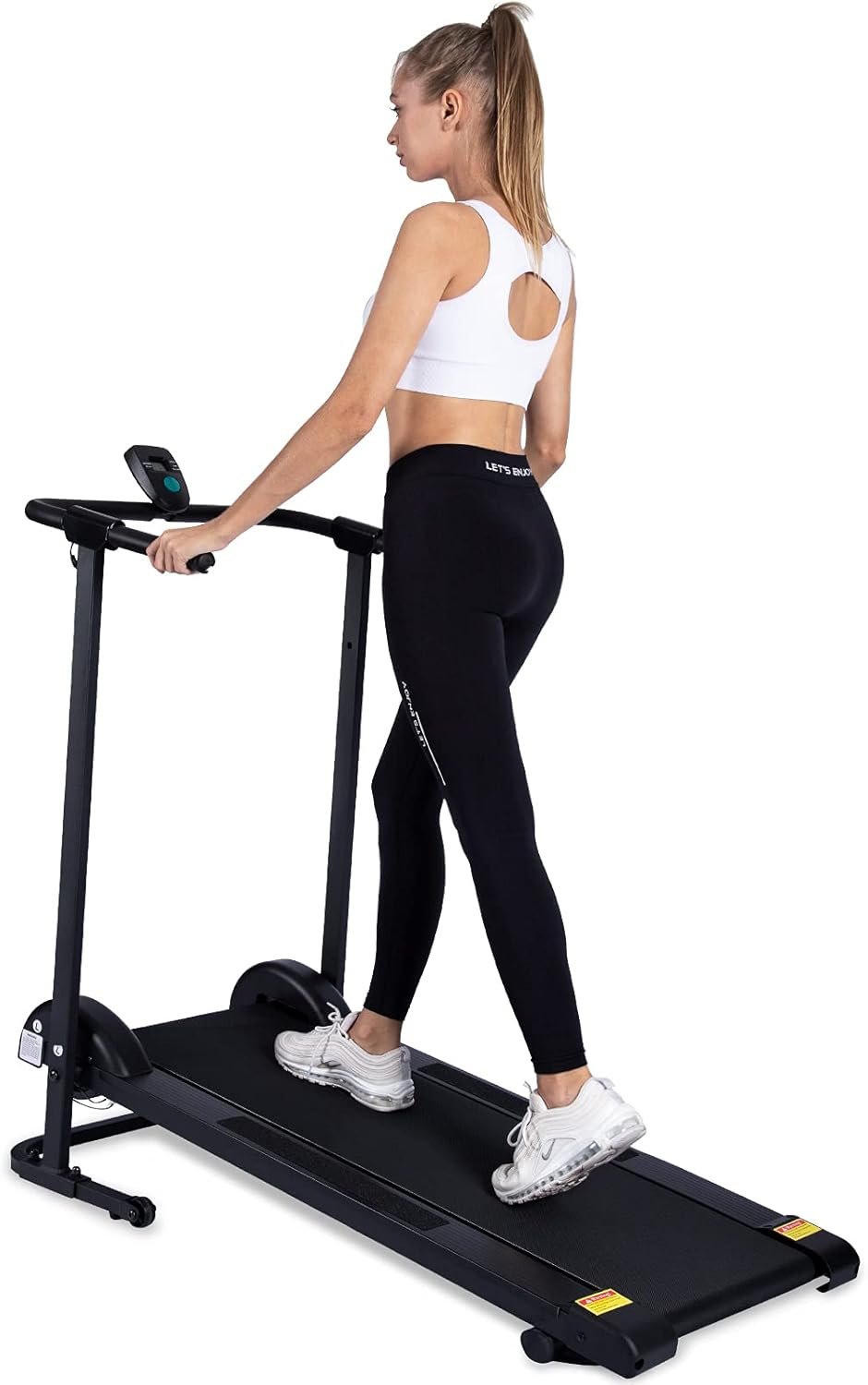 Manual Treadmill Non Electric with 10° Incline Small Foldable F789024