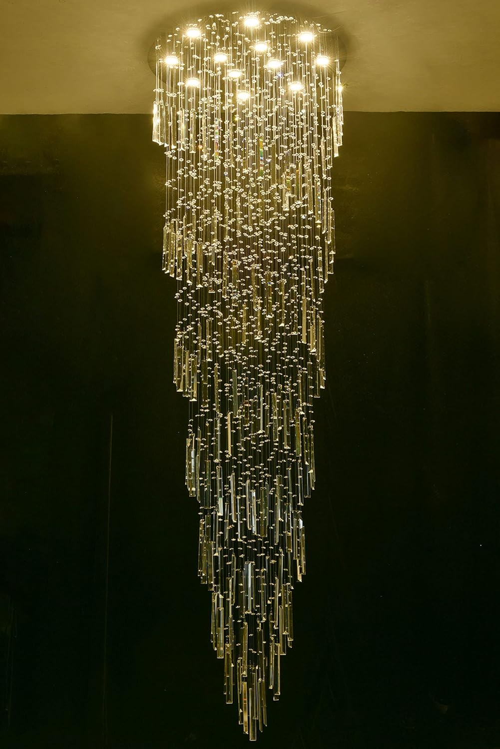 Crystal Chandelier for High Ceiling Z390242