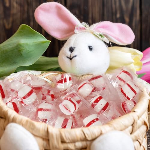 Soft Peppermint Candy Mints, 5lb bulk individually wrapped peppermint puffs M749