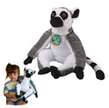 Ring Tailed Lemur 12 inch Soft Plush Toy made from Recycled Plastic Bottles L1331