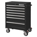 Black 7 Drawer Rolling Cabinet C75723