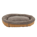Caramel Polyester Dog Bed S12590