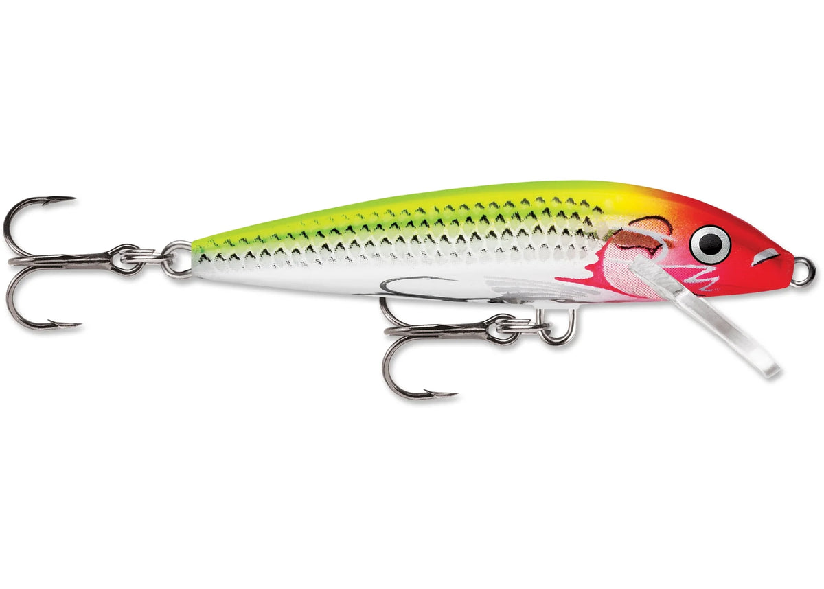 Floating Minnow Fishing Lure 2.75 1/8oz Silver Q922