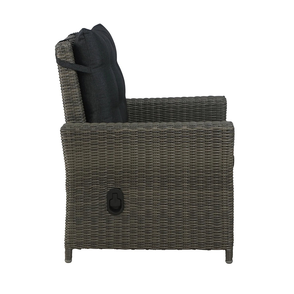 6-Piece Outdoor Seating Set with Reclining Sofa and Cocktail Table M23491