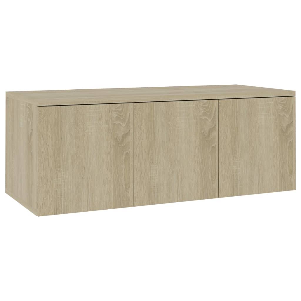 High Gloss White Chipboard TV Cabinet A49206