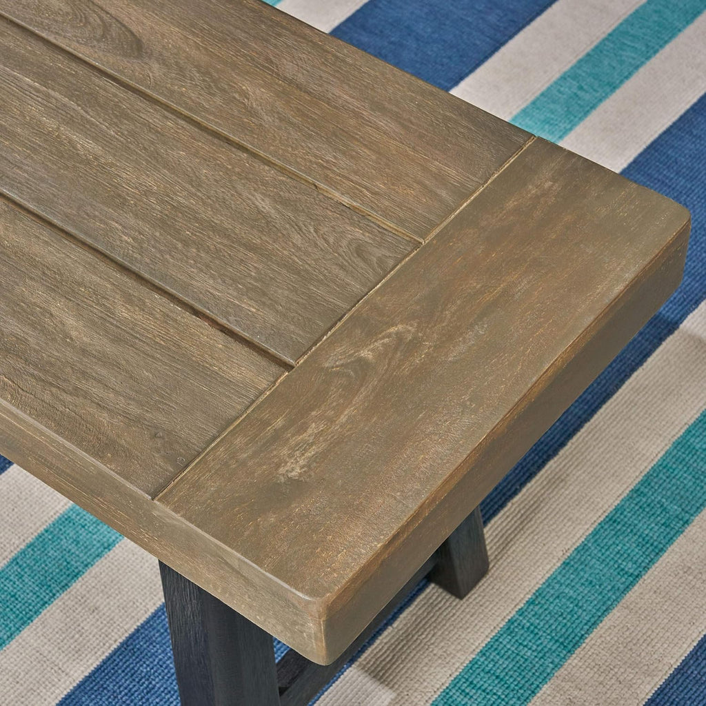 Acacia Wood Bench X4469