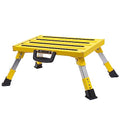 Portable Foldable Anti-Slip Aluminum RV Steps with Handles A7207