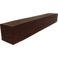 Sandblasted Faux Wood Fireplace Mantel, Natural Pecan W9211