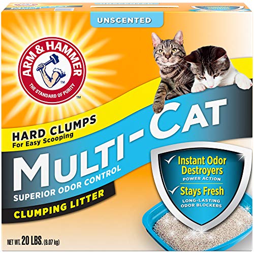 Multi-Cat Clumping Litter Unscented, 26.3lb W73155
