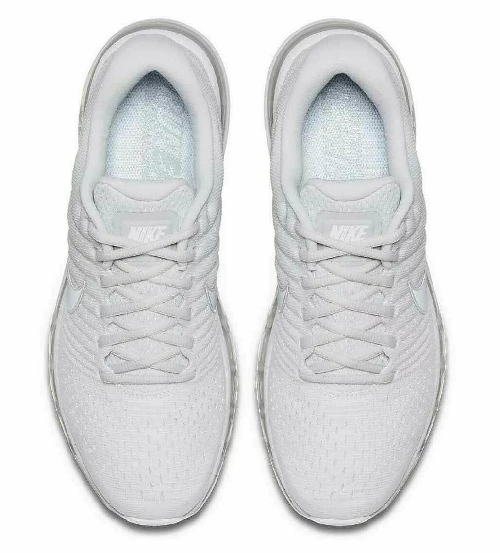Platinum Wolf Grey/White Men's Size 7.5 Medium L598