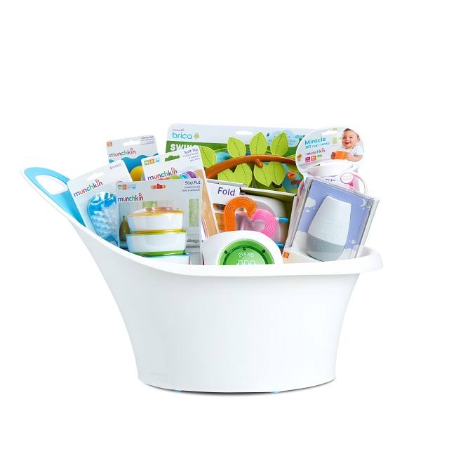 Pink Baby Gift Basket B293775