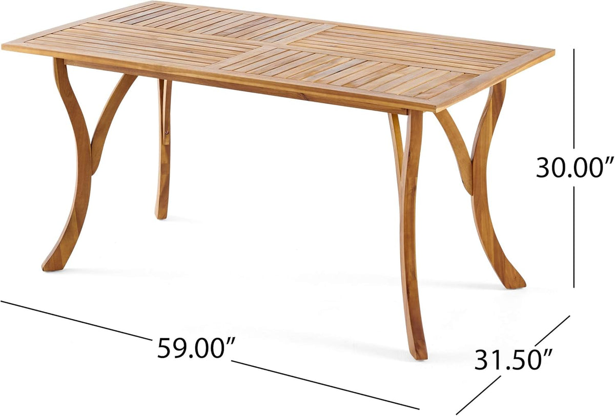 Acacia 7 Pcs Dining Set Y2579