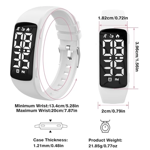 Waterproof Kids Digital Watch with Alarm Clock, Stopwatch, Pedometer K49259
