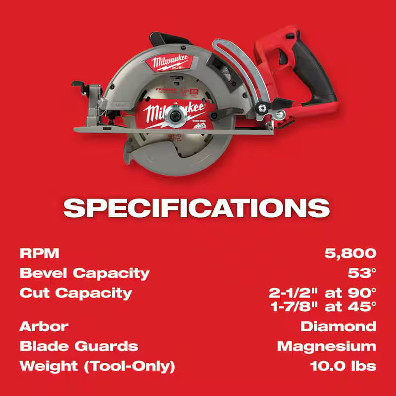 18V Cordless 7-1/4 in. Circular Saw U265