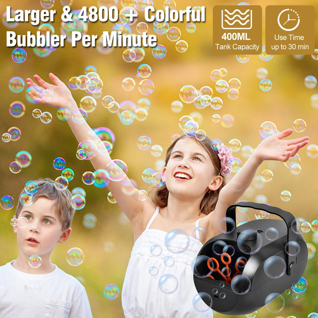 Portable Rechargeable Bubble Machine R82229