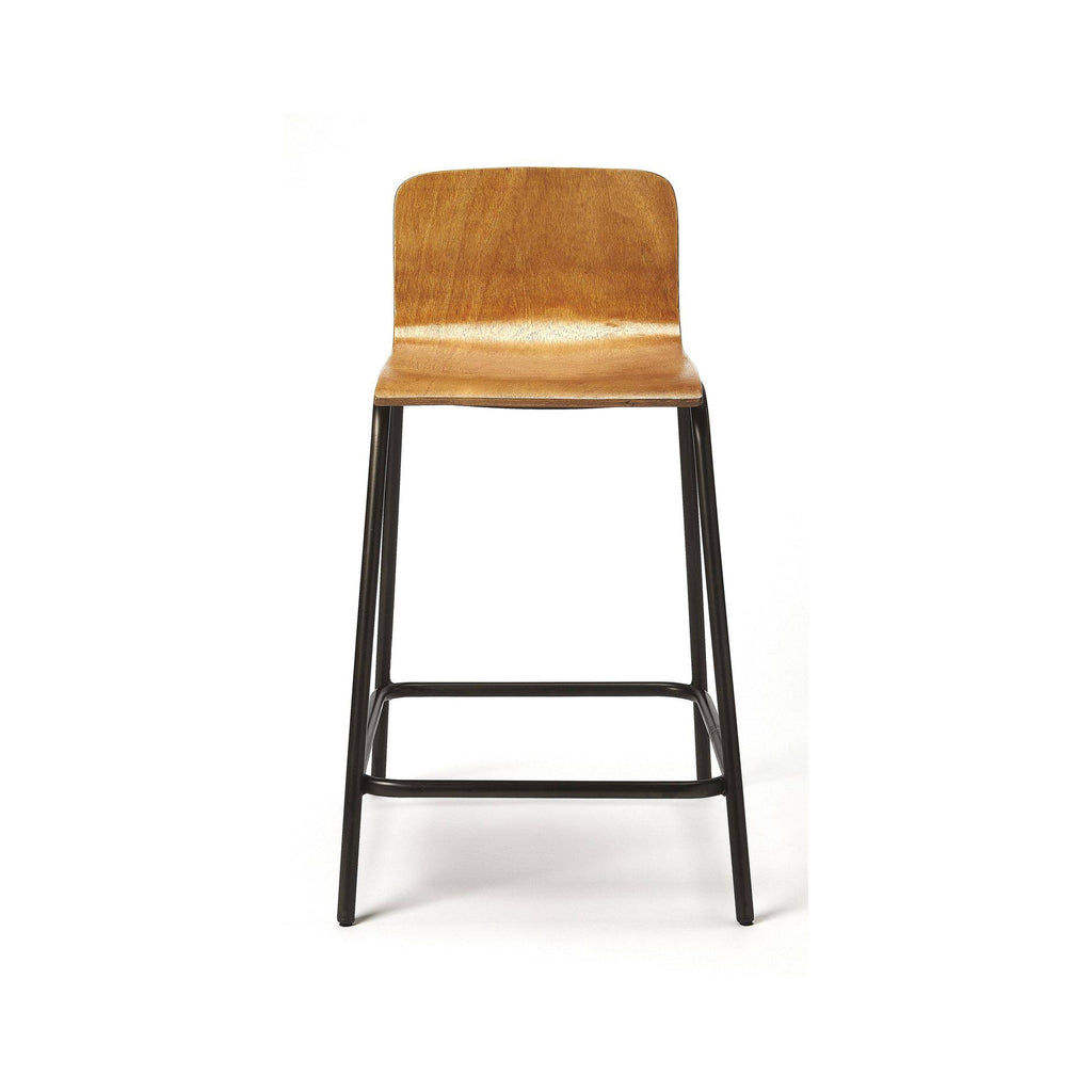 Wood & Metal Counter Stool M86097