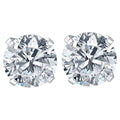 14K Gold Diamond Stud Earrings A7624