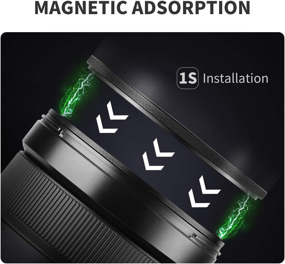 62mm Magnetic Lens Filter Kit with 4 in 1 Filter Pouch Z884037