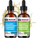 Liquid Collagen Peptides with Lion's Mane Mushroom, Elderberry & L-Theanine and Ashwagandha G32888