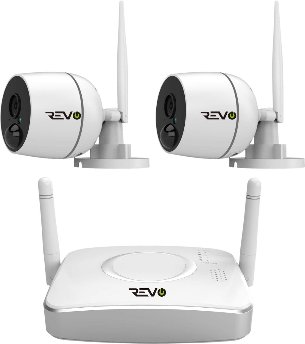Wireless Gateway Security System with 32GB Micro SD Card & 2x 1080p Bullet Cameras D630842