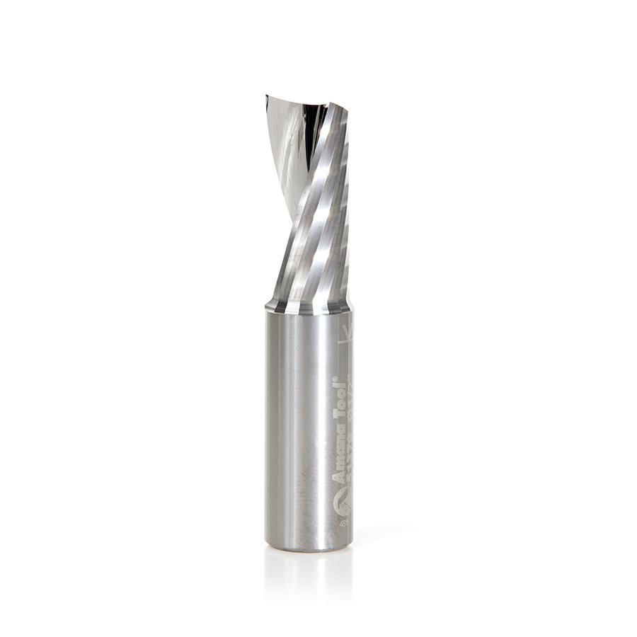 Solid Carbide CNC Spiral Single Flute Aluminum Cutting Up-Cut Router Bit E4490
