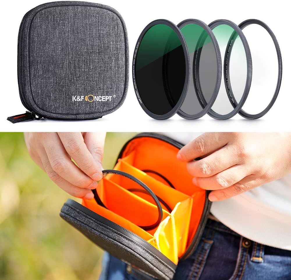 62mm Magnetic Lens Filter Kit with 4 in 1 Filter Pouch Z884037