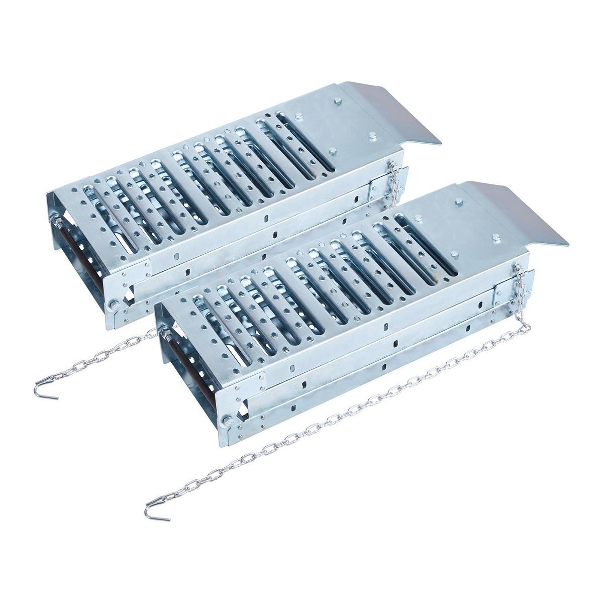 1000 lb. Capacity 9 in. x 72 in. Tri-Fold Loading Ramps, Set of Two U215567